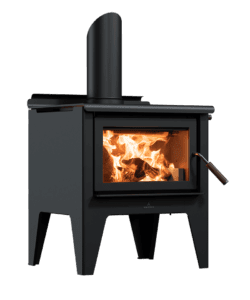 Maxen Kinmont 350 with Legs Base Wood Fireplace