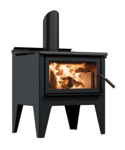 Maxen Kinmont 450 with Legs Base Wood Fireplace